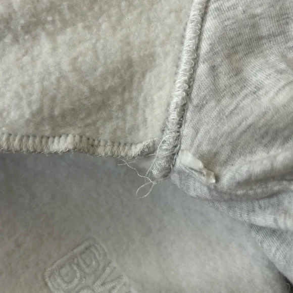 Alexander Wang All Over Logo Embroidery Monogram Turtleneck Sweatshirt Crop Top - Picture 13 of 17